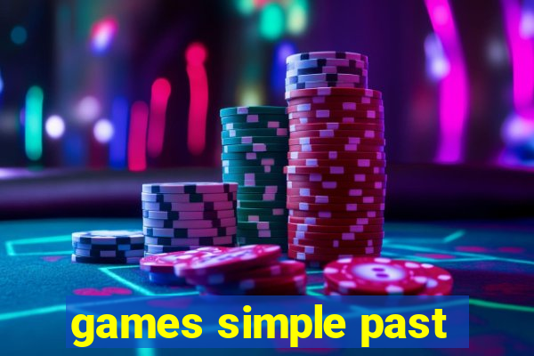 games simple past